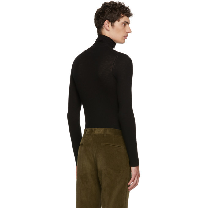 Black turtleneck outlet with zipper