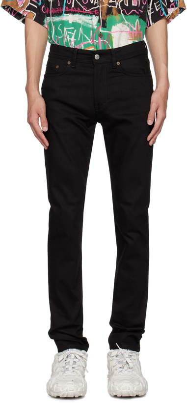 Photo: Acne Studios Black Skinny-Fit Jeans