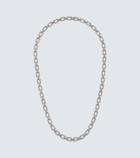 Shay Jewelry 18kt white gold chain necklace with diamonds