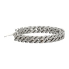 Raf Simons Silver Square Chain Bracelet