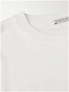 Moncler Genius - 6 Moncler 1017 ALYX 9SM Embellished Cotton-Jersey T-Shirt - White