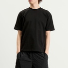 Snow Peak Men's Back Printed Logo T-Shirt in Black