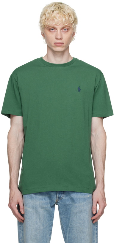 Photo: Polo Ralph Lauren Green Embroidered T-Shirt