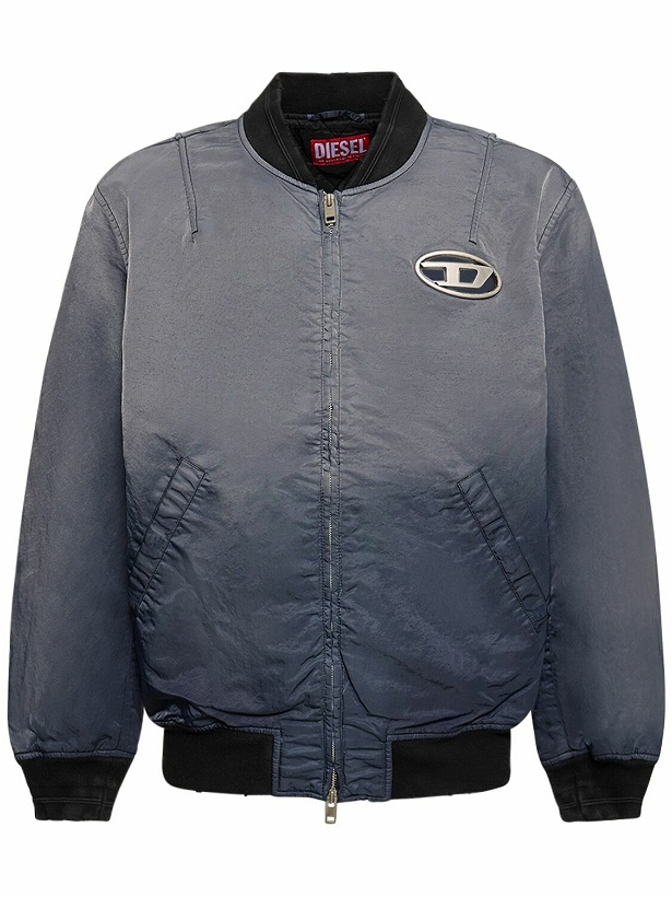 Photo: DIESEL - Oval-d Garment Dyed Bomber Jacket
