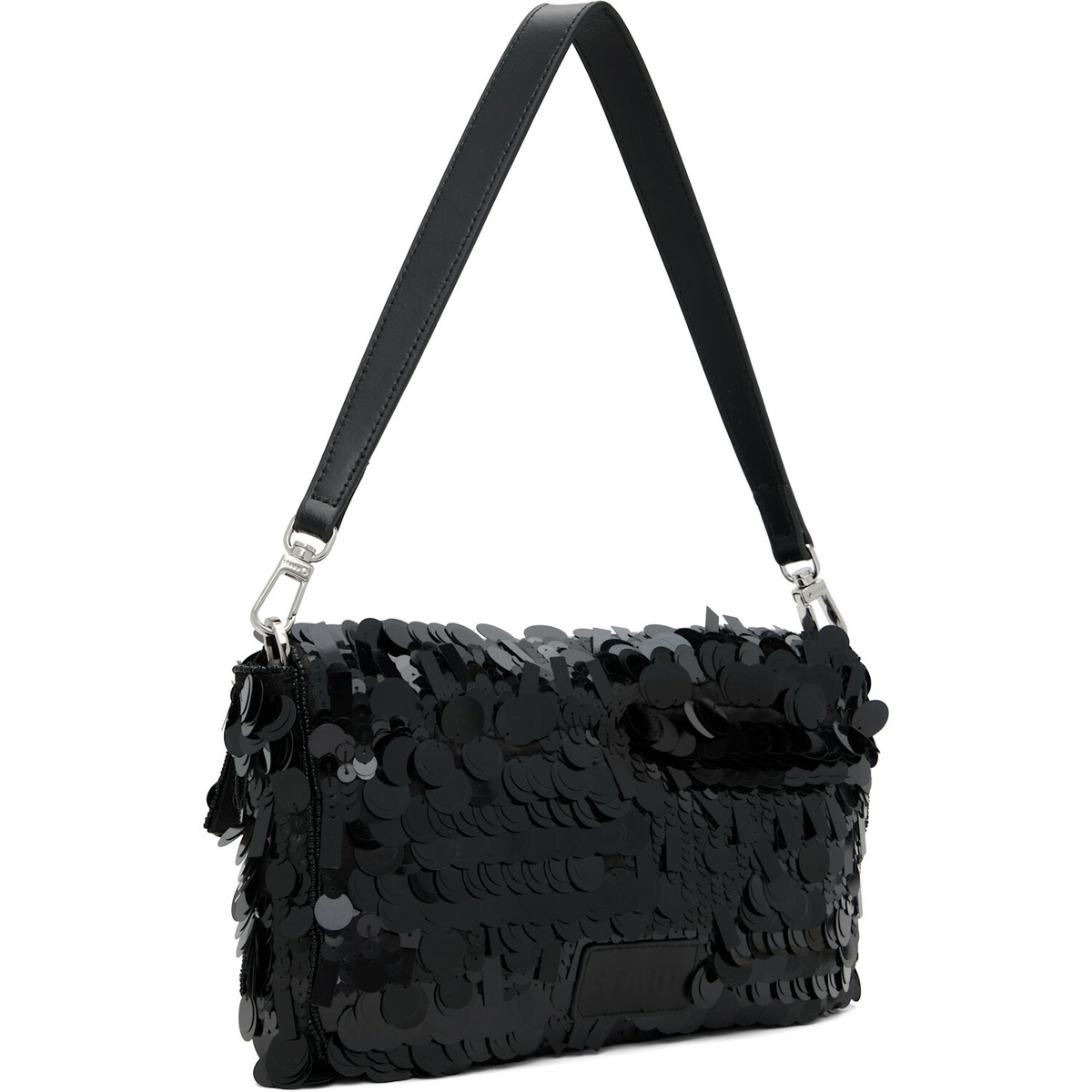 Staud Black Timmy Shoulder Bag