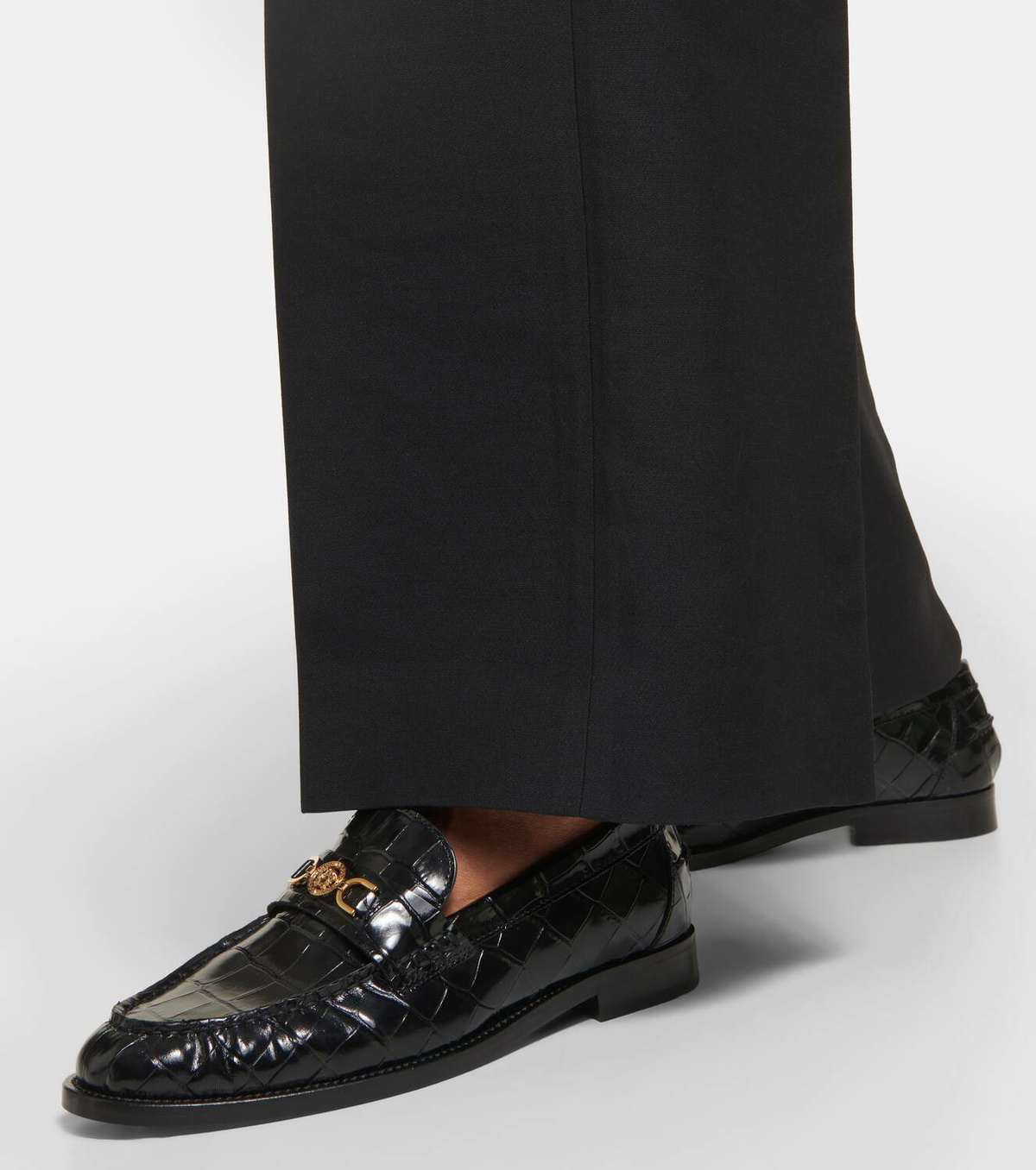 Versace Medusa '95 patent leather loafers Versace