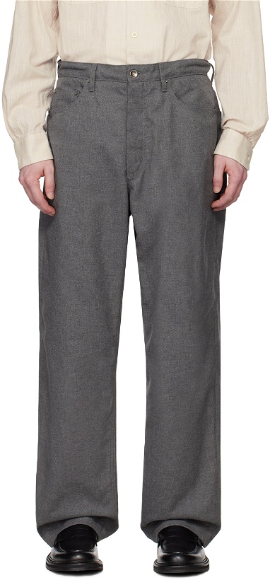 Photo: Engineered Garments Gray RF Trousers