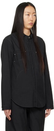 Dion Lee Black Rivet Denim Jacket