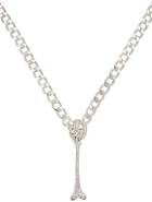 Vyner Articles Silver Bone Necklace