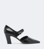 Aeyde Isidora leather Mary Jane pumps