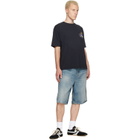 Rhude Black Safari Crest T-shirt