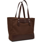 Marni Brown Canvas Tote