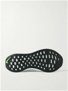 Nike Running - React Infinity Run 4 Rubber-Trimmed Flyknit Sneakers - Blue
