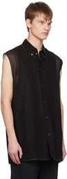 Jil Sander Black Relaxed-Fit Shirt