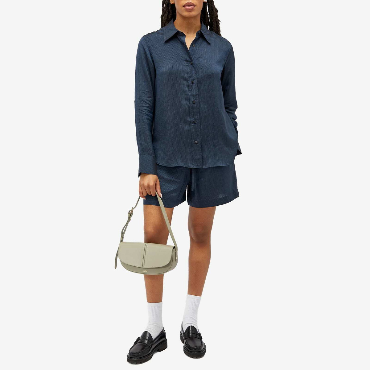 Closed Women's Drawstring Shorts in Blue
