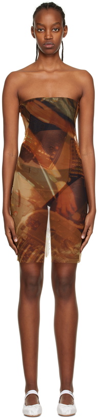 Photo: ELLISS Yellow Anti Gravity Minidress