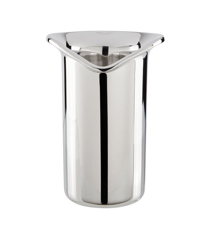 Photo: Georg Jensen Wine & Bar stainless steel wine cooler by Thomas Sandell