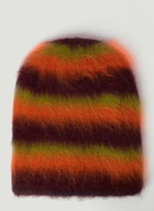 Brain Dead Fuzzy Knit Beanie Hat