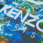 Kenzo Archive Print Paris Logo Fleece Crew Sweat