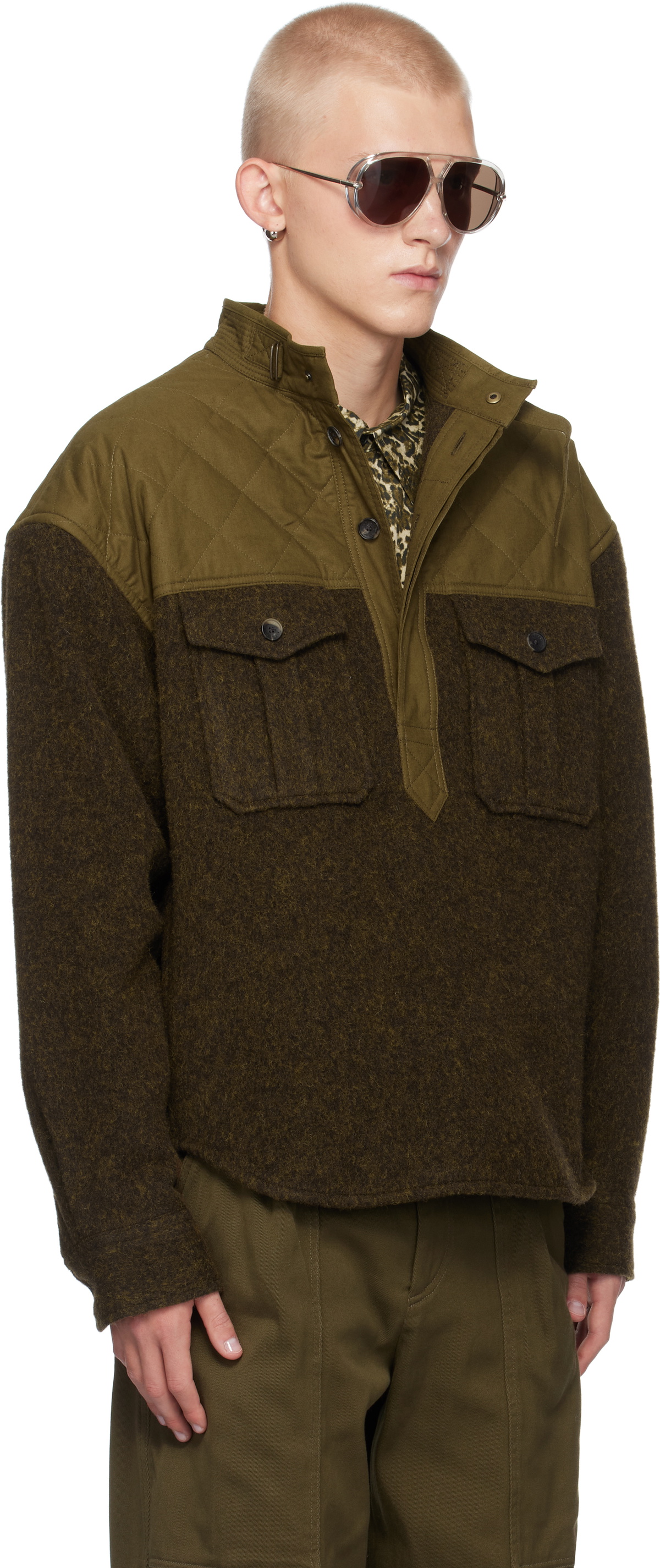 Isabel Marant Khaki Stiven Shirt Isabel Marant