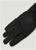 Compass Patch Gloves in Black