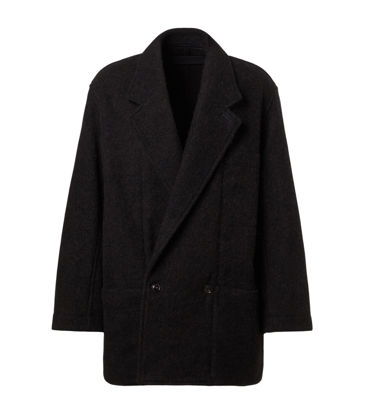 LEMAIRE　CROPPED CROMBIE JACKET　BLACK LEMAIRE Black Crombie Jacket Lemaire