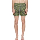Vivienne Westwood Khaki Surf Boxer Swim Shorts