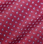Bigi - 8cm Paisley Silk-Jacquard Tie - Burgundy
