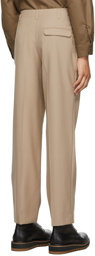 Lemaire Beige Pleats Pants