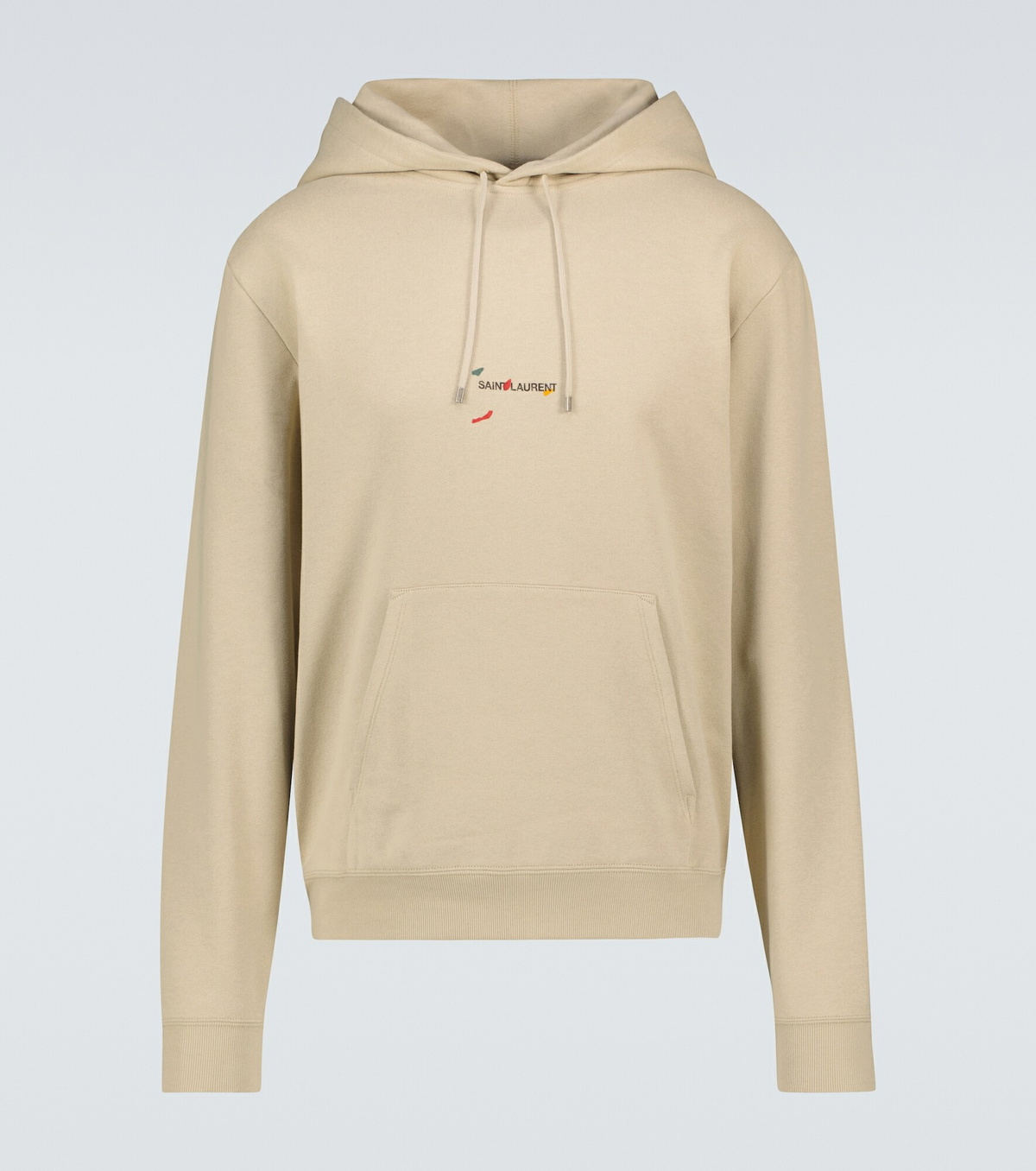 Saint laurent hoodie discount beige