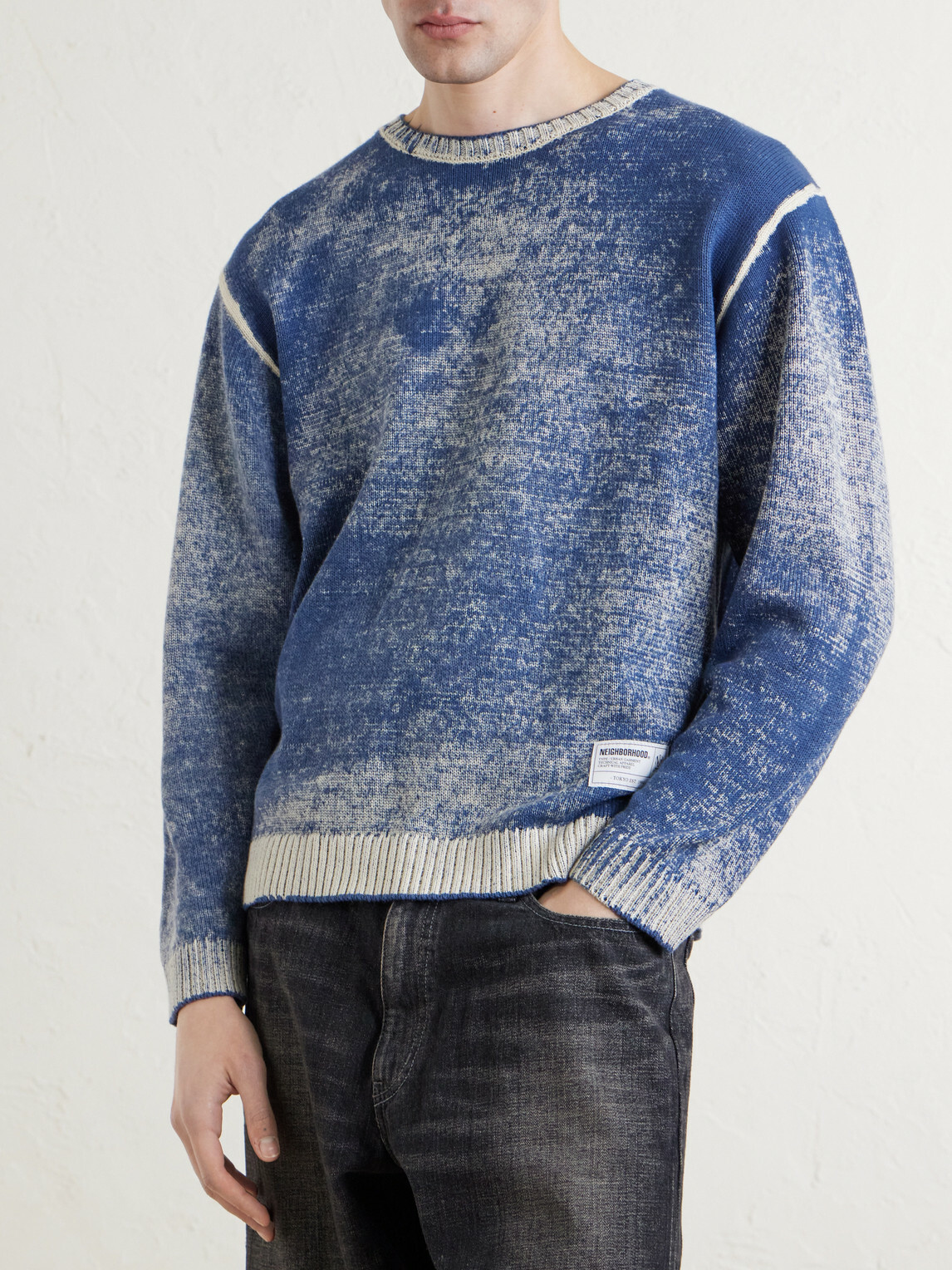 Neighborhood - Cotton Sweater - Blue