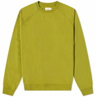 Folk Men's Rivet Sweat in Moss