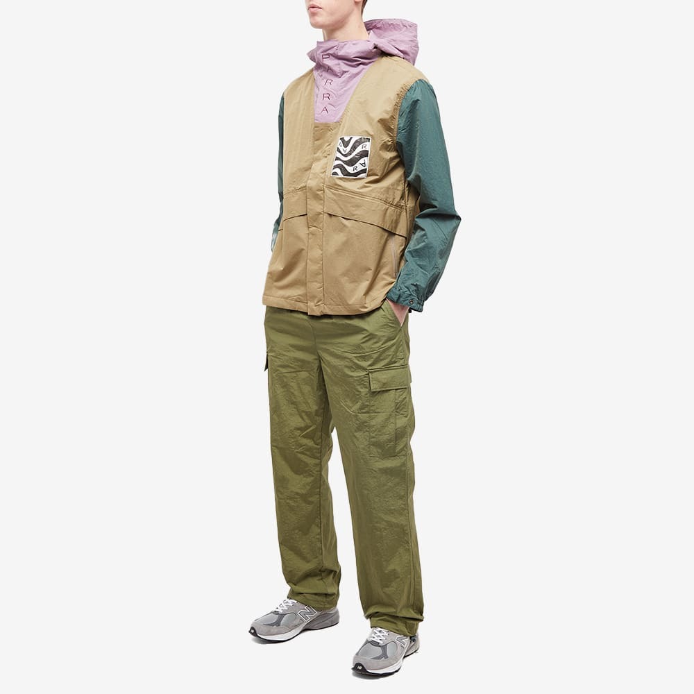 By Parra Men's Distorted Logo Jacket in Sand By Parra