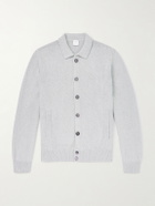 Eleventy - Cotton and Silk-Blend Cardigan - Gray