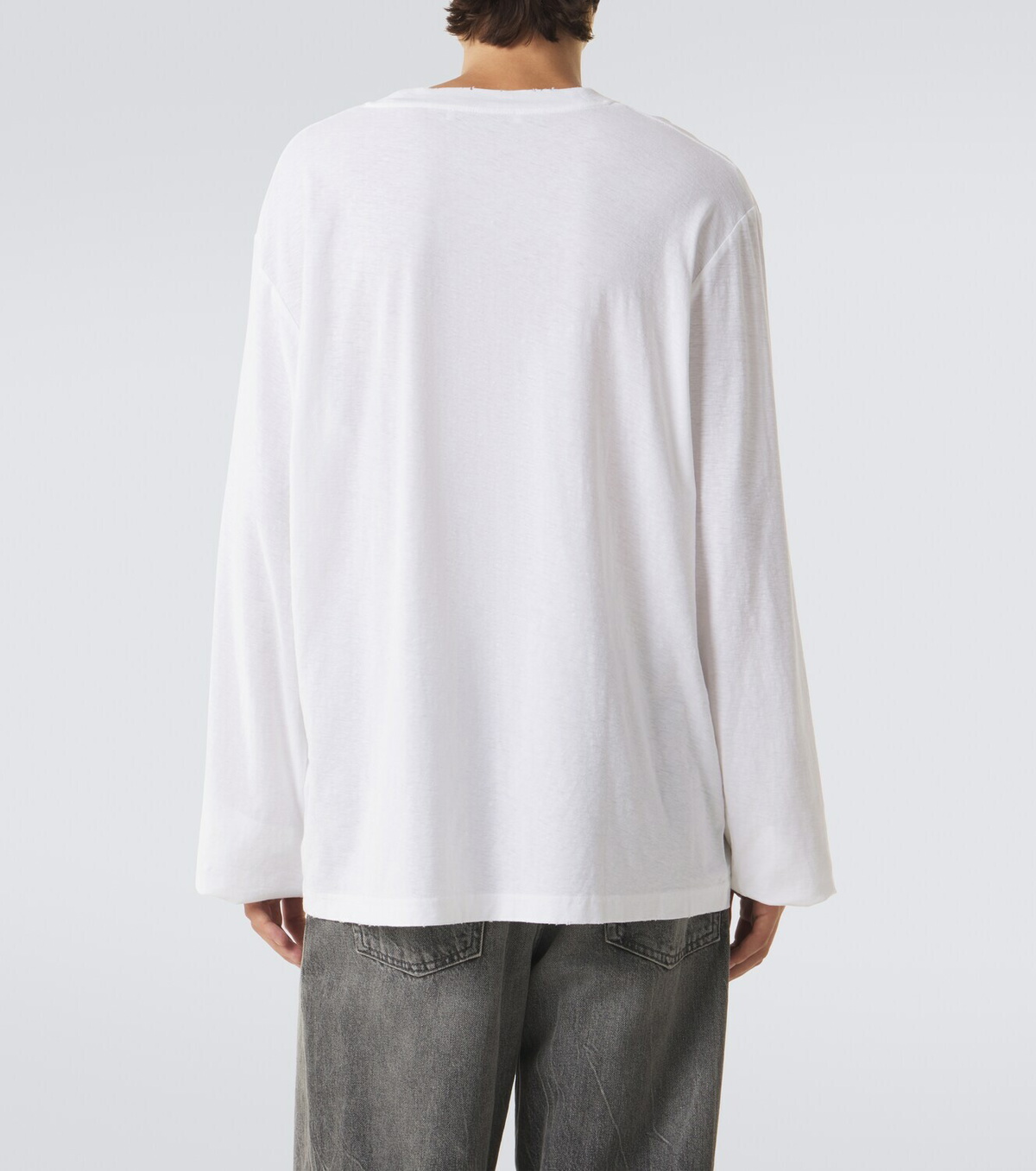 Acne Studios Logo cotton-blend jersey T-shirt