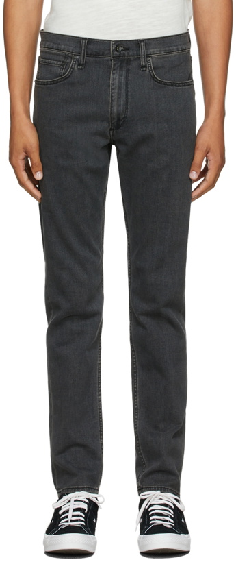 Photo: rag & bone Black Fit 2 Aero Stretch Jeans