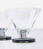 Tom Dixon Puck set of 2 martini glasses