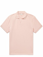 Club Monaco - Johnny Cotton-Blend Piqué Polo Shirt - Pink