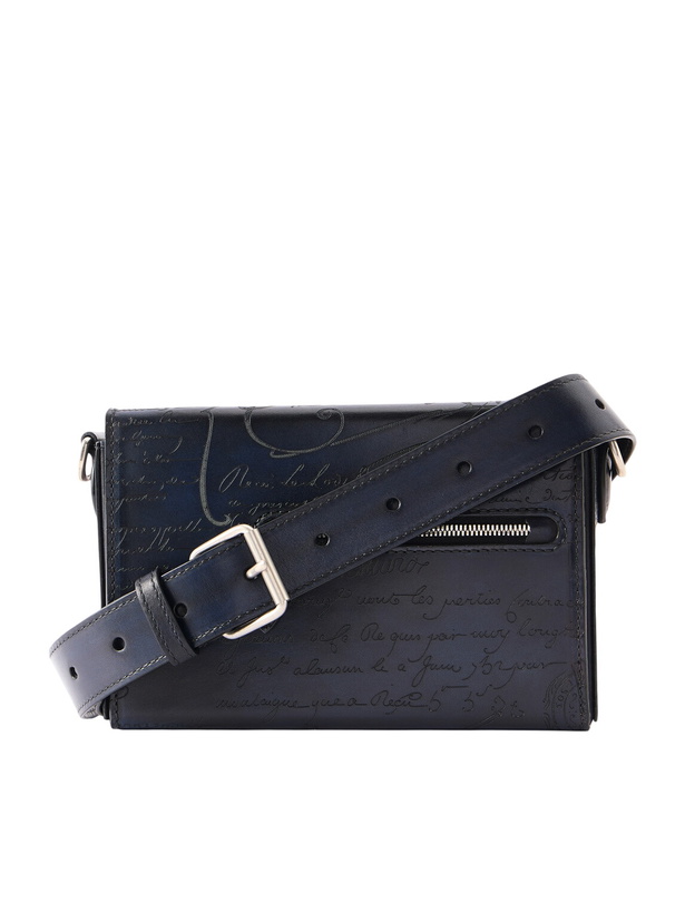 Photo: Berluti - Jour de Poche Scritto Venezia Leather Messenger Bag