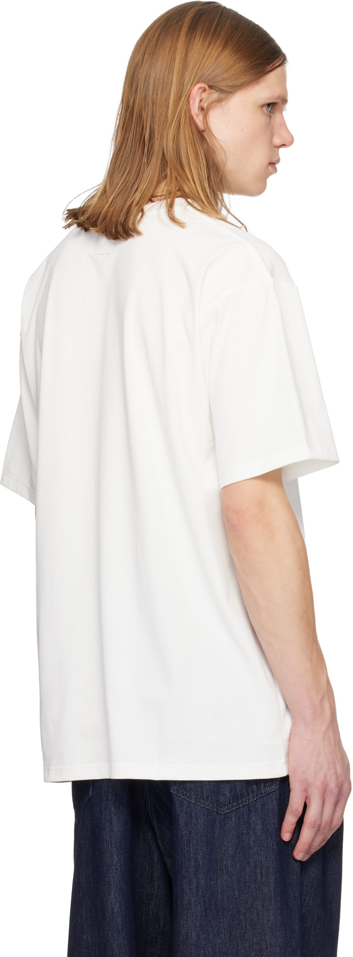 NEEDLES Off-White Kae Tanaka Edition S/S Crew Neck T-shirt Needles