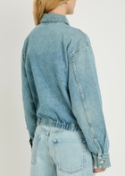 Agolde Nile Denim Jacket Blue