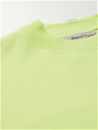 Abc. 123. - Logo-Appliquéd Cotton-Jersey Sweatshirt - Yellow
