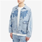 Levi's Men's Levis Vintage Clothing Made of Japan Utility Trucker Jacket in Chizu Mid Rinse