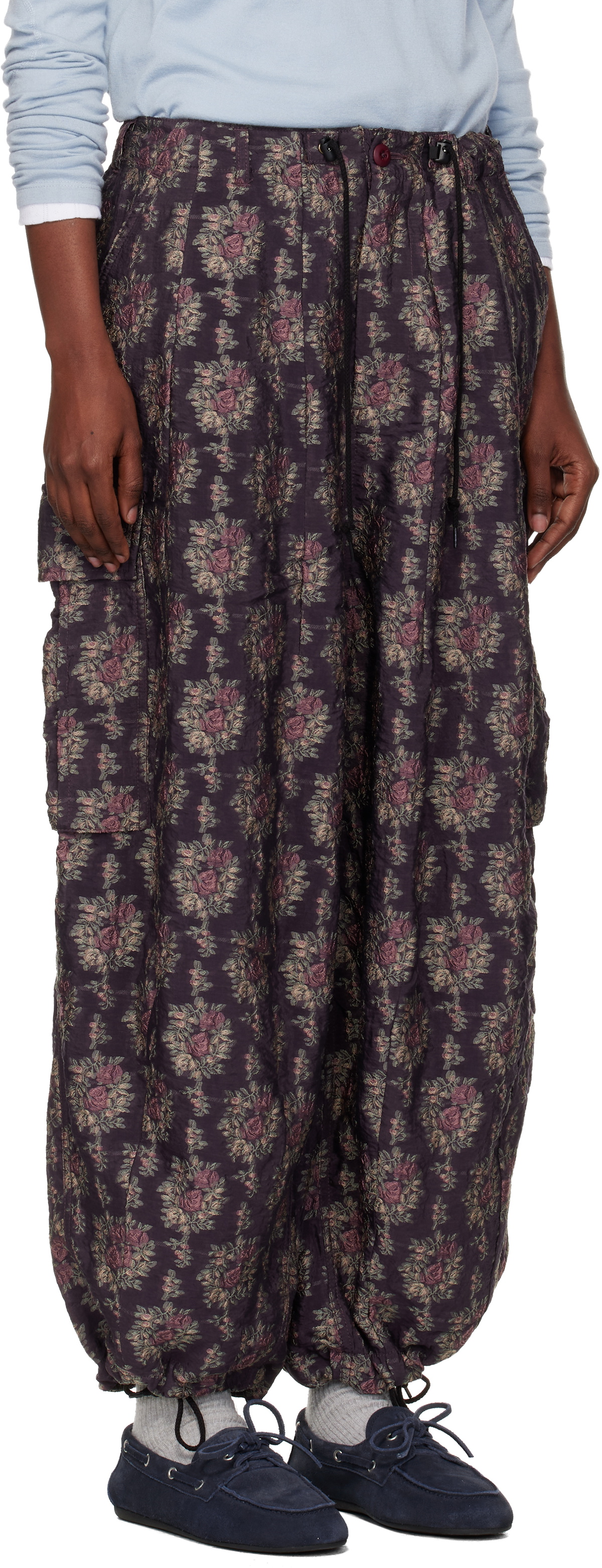 NEEDLES Purple H.D. Cargo Pants
