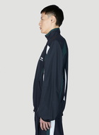 Balenciaga - Logo Embroidery Track Jacket in Navy