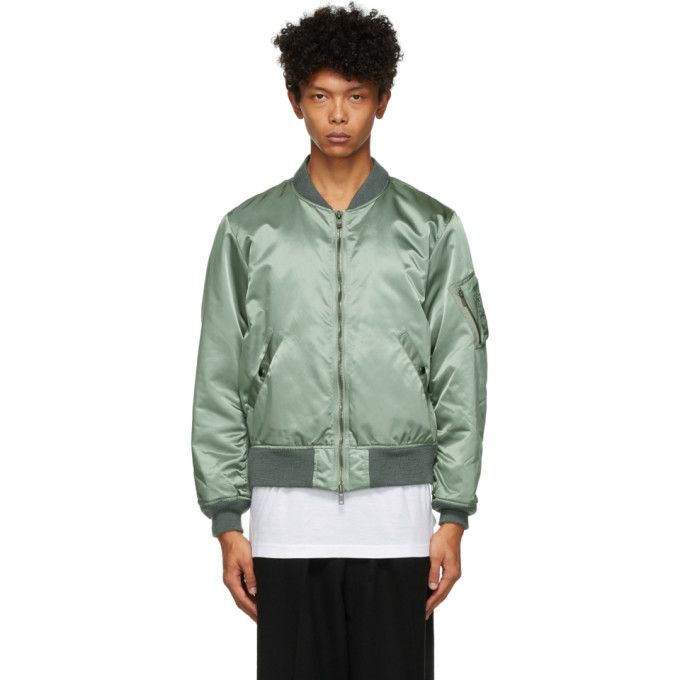 Fumito Ganryu Green Ventilation MA-1 Bomber Jacket Fumito Ganryu