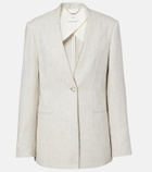 Joseph Ferula linen and cotton blazer