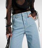 Christopher Esber Deconstructed wide-leg jeans