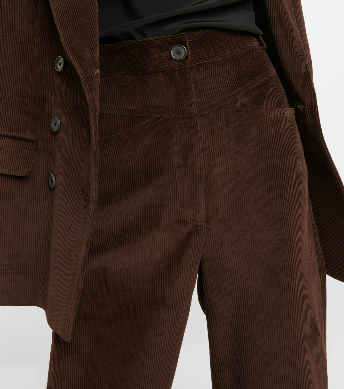 Khaite - Preen low-rise wide-leg corduroy pants Khaite