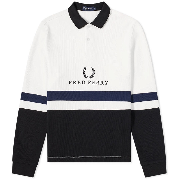 Photo: Fred Perry Embroidered Rib Sweat